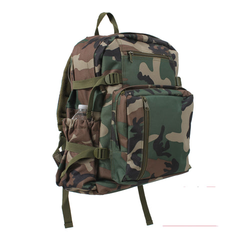 Woodland Camo Backpack - Delta Survivalist