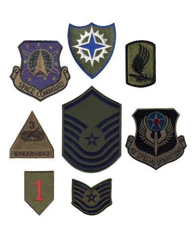 Subdued Military Assorted Military Patches - Delta Survivalist