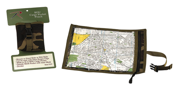 Camouflage Map and Document Case - Delta Survivalist