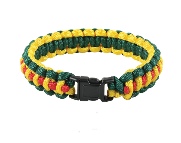 Multi-Colored Paracord Bracelet - Delta Survivalist