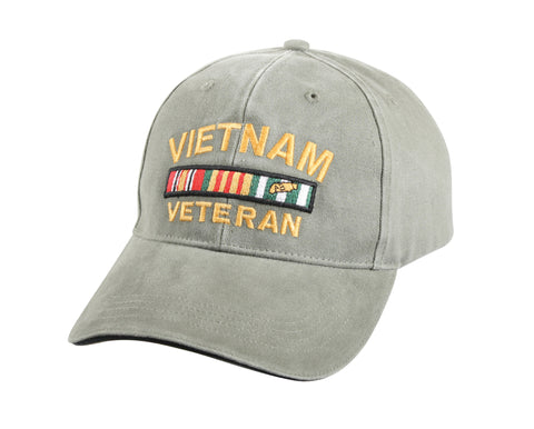 Vietnam Veteran Deluxe Vintage Low Profile Insignia Cap - Delta Survivalist