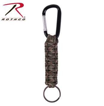 Paracord Keychain With Carabiner - Delta Survivalist